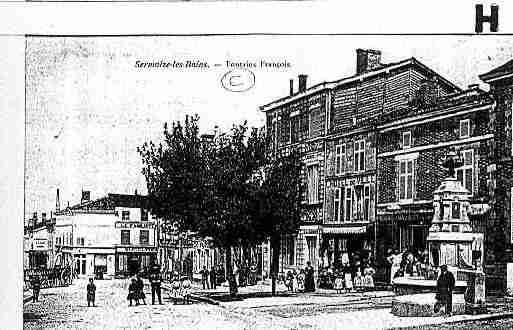 Ville de SERMAIZELESBAINS Carte postale ancienne