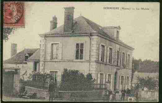 Ville de SERMIERS Carte postale ancienne