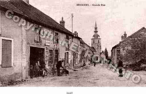 Ville de SERMIERS Carte postale ancienne