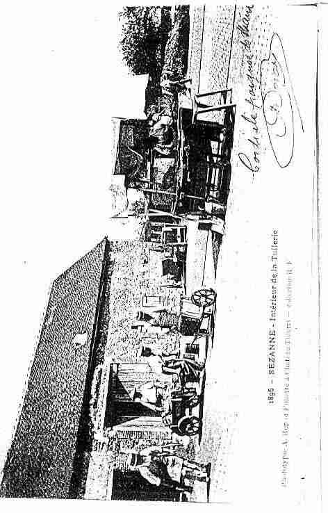 Ville de SEZANNE Carte postale ancienne