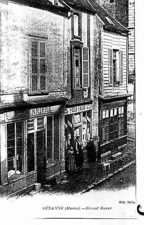 Ville de SEZANNE Carte postale ancienne