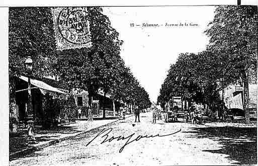 Ville de SEZANNE Carte postale ancienne