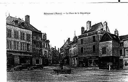 Ville de SEZANNE Carte postale ancienne