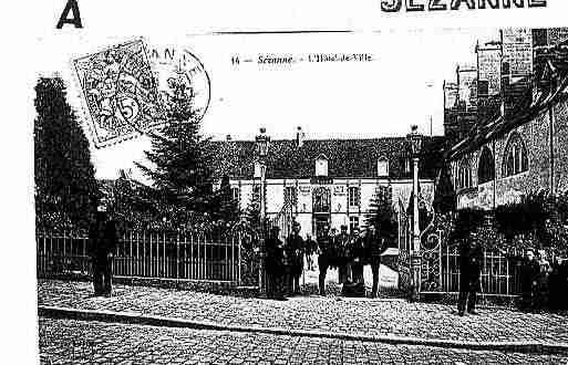 Ville de SEZANNE Carte postale ancienne