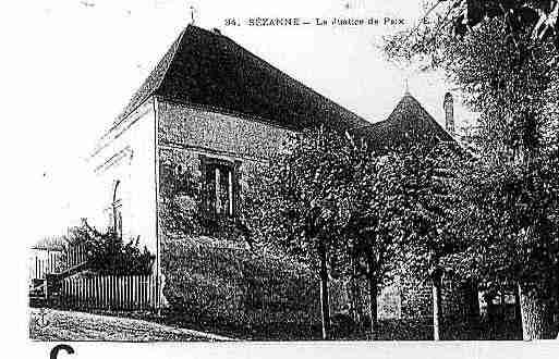 Ville de SEZANNE Carte postale ancienne