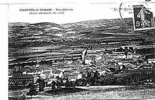 Ville de SIAUGUESSAINTEMARIE Carte postale ancienne