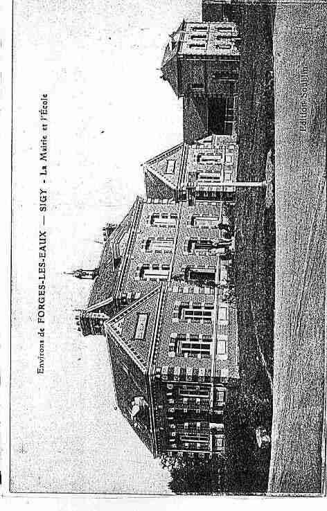 Ville de SIGYENBRAY Carte postale ancienne Ville de SIGYENBRAY Carte postale ancienne