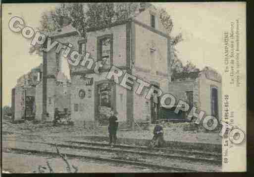 Ville de SILLERY Carte postale ancienne