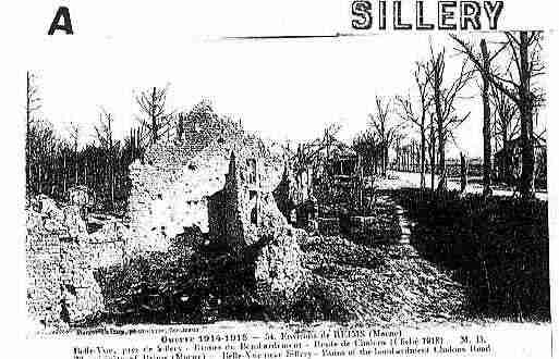 Ville de SILLERY Carte postale ancienne