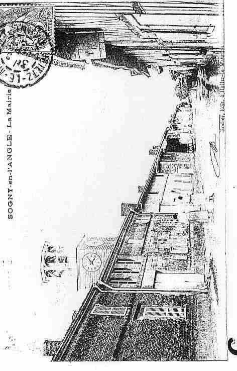 Ville de SOIZYAUXBOIS Carte postale ancienne Ville de SOIZYAUXBOIS Carte postale ancienne