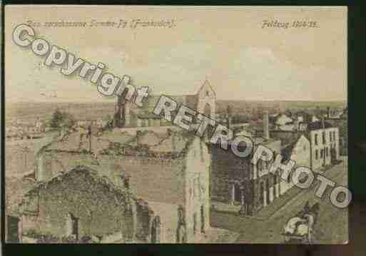 Ville de SOMMEPYTAHURE Carte postale ancienne