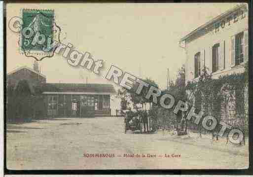 Ville de SOMMESOUS Carte postale ancienne