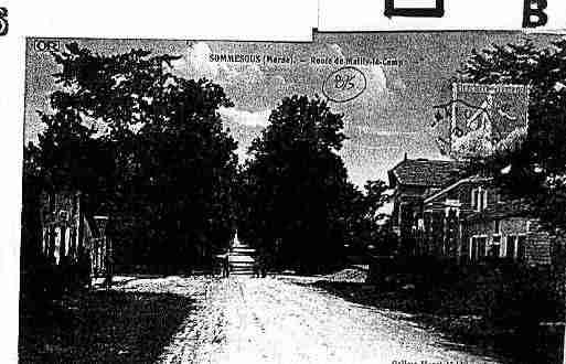 Ville de SOMMESOUS Carte postale ancienne