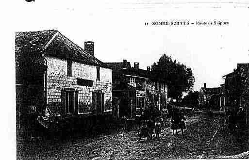 Ville de SOMMESUIPPE Carte postale ancienne