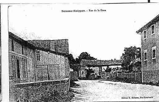 Ville de SOMMESUIPPE Carte postale ancienne