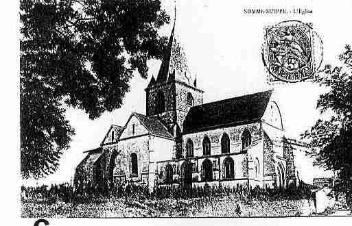 Ville de SOMMESUIPPE Carte postale ancienne