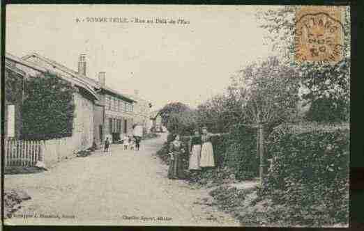 Ville de SOMMEVESLE Carte postale ancienne