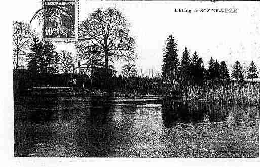 Ville de SOMMEVESLE Carte postale ancienne