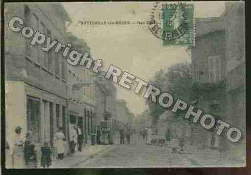 Ville de SOTTEVILLELESROUEN Carte postale ancienne