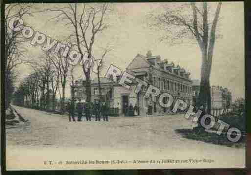 Ville de SOTTEVILLELESROUEN Carte postale ancienne
