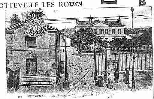 Ville de SOTTEVILLELESROUEN Carte postale ancienne