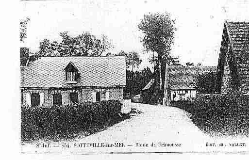Ville de SOTTEVILLESURMER Carte postale ancienne