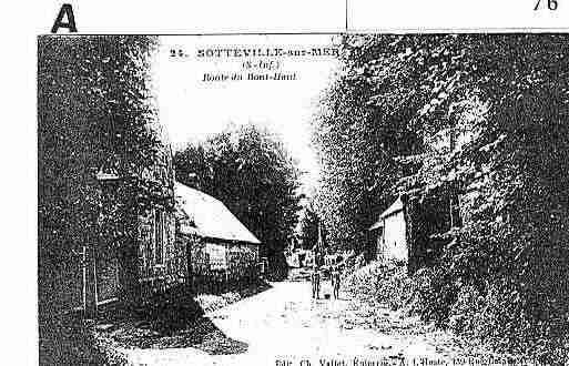 Ville de SOTTEVILLESURMER Carte postale ancienne