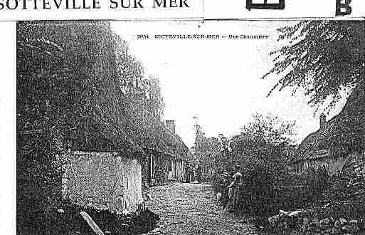 Ville de SOTTEVILLESURMER Carte postale ancienne