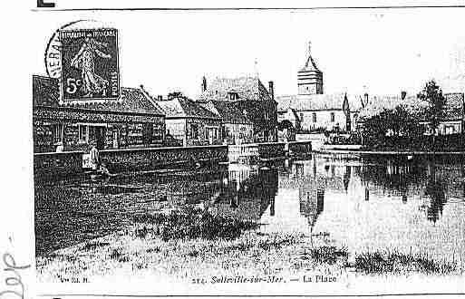 Ville de SOTTEVILLESURMER Carte postale ancienne