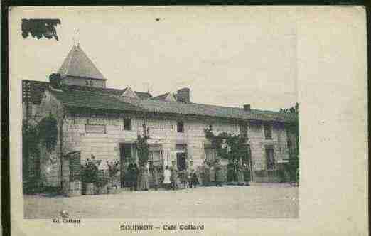 Ville de SOUDRON Carte postale ancienne