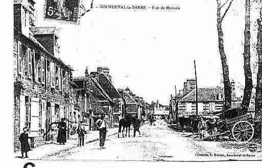 Ville de SOURDEVAL Carte postale ancienne