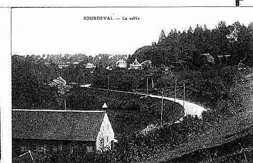 Ville de SOURDEVAL Carte postale ancienne