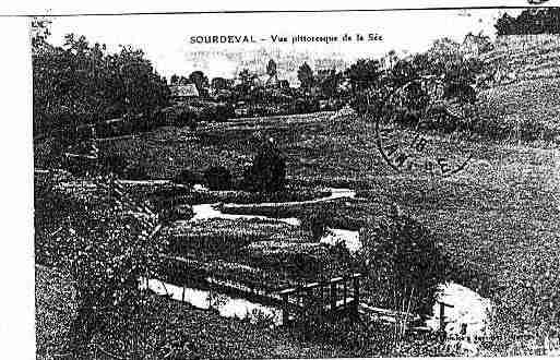 Ville de SOURDEVAL Carte postale ancienne