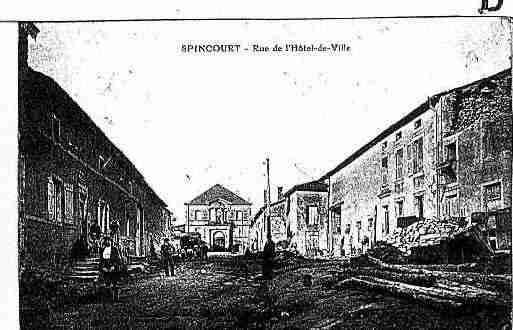 Ville de SPINCOURT Carte postale ancienne