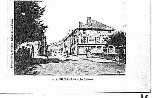 Ville de SUIPPES Carte postale ancienne