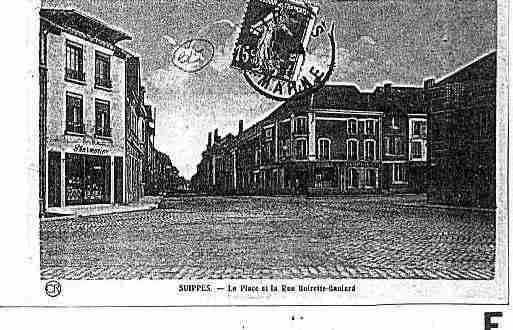 Ville de SUIPPES Carte postale ancienne