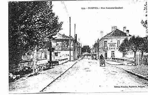 Ville de SUIPPES Carte postale ancienne