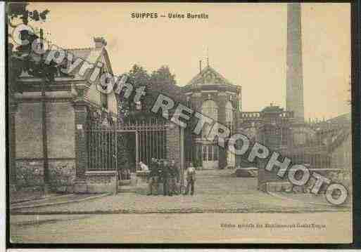 Ville de SUIPPES Carte postale ancienne