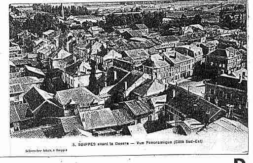 Ville de SUIPPES Carte postale ancienne