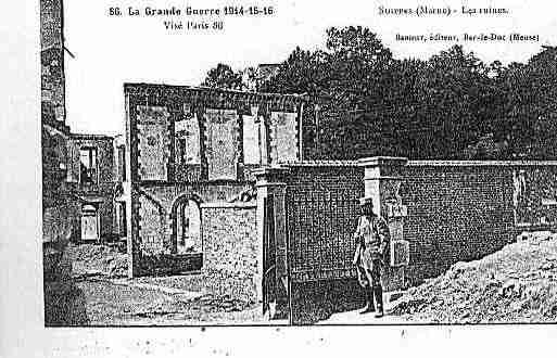 Ville de SUIPPES Carte postale ancienne Ville de SUIPPES Carte postale ancienne