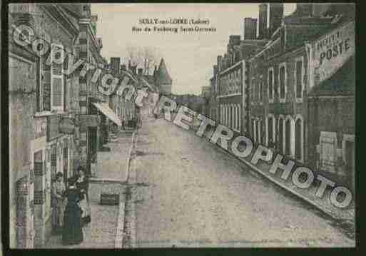 Ville de SULLYSURLOIRE Carte postale ancienne