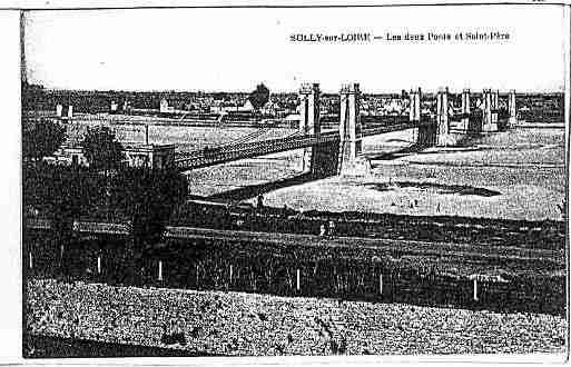 Ville de SULLYSURLOIRE Carte postale ancienne