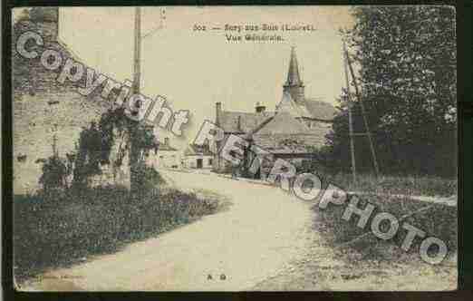 Ville de SURYAUXBOIS Carte postale ancienne