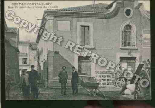 Ville de SURYLECOMTAL Carte postale ancienne