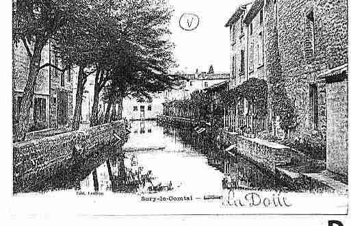 Ville de SURYLECOMTAL Carte postale ancienne