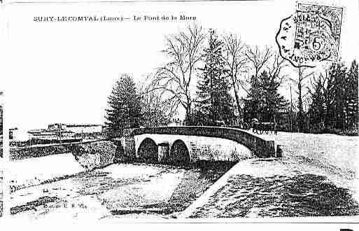 Ville de SURYLECOMTAL Carte postale ancienne