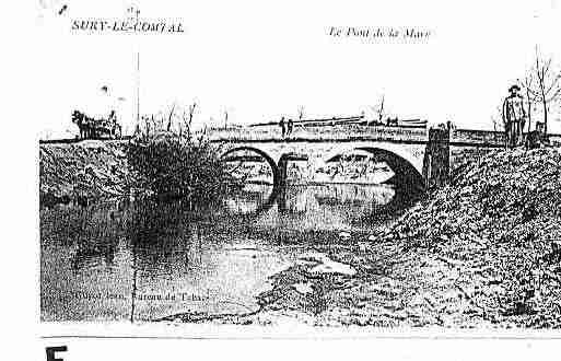 Ville de SURYLECOMTAL Carte postale ancienne