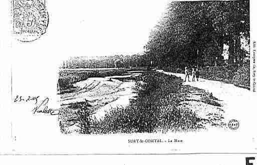 Ville de SURYLECOMTAL Carte postale ancienne