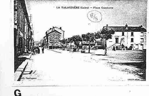 Ville de TALAUDIERE(LA) Carte postale ancienne