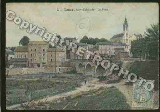 Ville de TENCE Carte postale ancienne